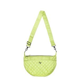 NWOT Lug Bolero RFID Quilted Crossbody in Margarita w/Flamingo Interior